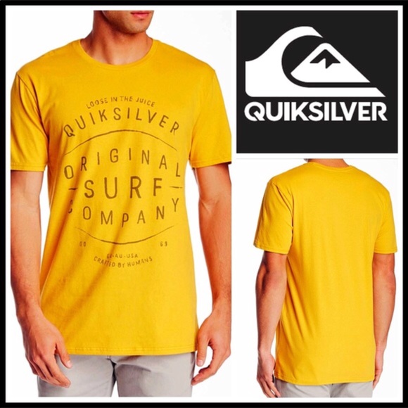 QUICKSILVER TEE HAWAII SHORT SLEEVES CASUAL SURF T-SHIRT A2C - Picture 5 of 8
